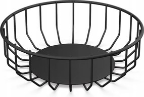 Zack Abasso Kenyértartó kosár 23,5 cm Fekete