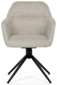 Krém Szövet Étkezőszék. HC-536 CRM2