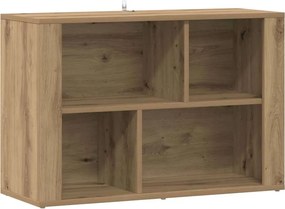 vidaXL Széf Artisan tölgy 80 x 30 x 53 cm Faanyag