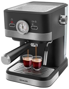 Sencor Sencor karos kávéfőző 1050W/230V fekete/matt króm FT1221