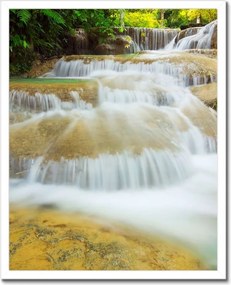 Poszterek keretben 40x50 Kaszkád Ázsiában