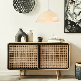 Csillár zsinóron 1xE27/60W/230V kávé