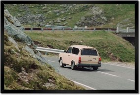 Poszter keretben 60x40 Trabant Autó Klasszikus