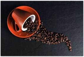 Fotótapétåk 200x135 Csésze és kåvébab