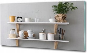 Fotótapéta üvegfalra Díszek a polcon 100x50