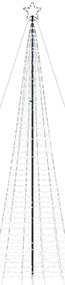 hideg fehér LED karácsonyfa tüskékkel 1534 LED 500 cm