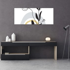 Kép - Virágok vázában N⁰1 (120x50 cm)