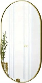 Atos fali tükör ovális keret fém 400 x 750 mm