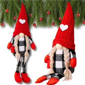 2X Karácsonyi Manó Dekoráció Ajándék Karácsonyra