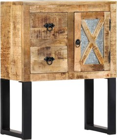 vidaXL tömör mangófa tálalószekrény 60 x 30 x 76 cm