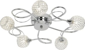 Endon AHERNE AHERNE-5CH Plafonlámpa 5x33W/G9 IP20