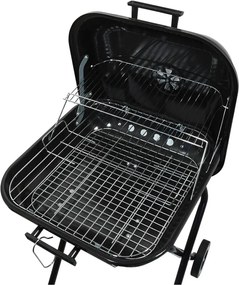 Trapani faszenes grillsütő, 43 x 40 cm - Cattara