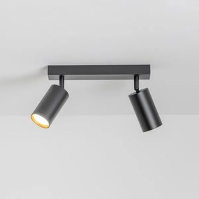 Brilagi - Spotlámpa SELE 2xGU10/30W/230V fekete/arany