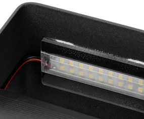Aigostar - LED Fali lámpa LED/5,5W/230V 10x10 cm fekete