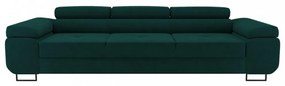 WILFRED kanapé állítható fejtámlával - zöld 1
