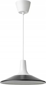 Ikea Fyrtiofyra Függőlámpa fekete fehér 38 cm