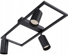 Álmennyezeti spotlámpa 3xGU10/30W/230V fekete