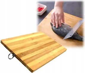 Pronett XJ3712 bambusz vágódeszka 32x24 cm