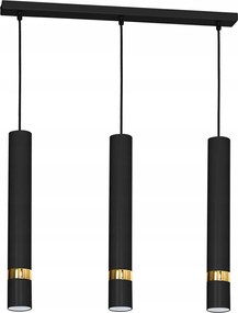 Joker függőlámpa fekete 3 x GU10 Milagro (L135)