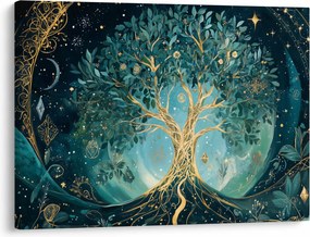 Kép – Életfa az univerzumban (70x50 cm)
