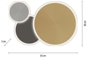 Paul Neuhaus 8007-70-LED Q-PIATO LED/35W/230V 2700-5000K állítható fényű lámpa+D