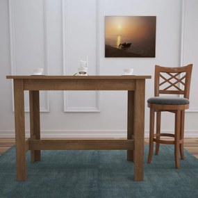 Barra étkezőasztal, kaukázusi tölgy, 120 cm
