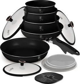 BerlingerHaus 13 részes edénykészlet Black Rose Collection (BH/8419)