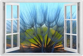 Poszterek 90x60 Pitypang Virág Virágok