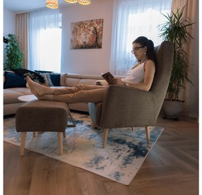 Relax fotel Saif (barna + bükk). 1065222
