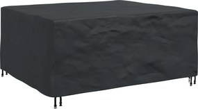 vidaXL Bútor takaró Egyszínű Fekete 200 x 160 x 70 cm 210D
