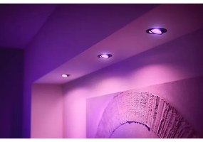 Philips Hue CENTURA 3xLED RGBW stmívatelné podhledové 1xGU10/4,2W/230V