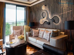 Fali Lámpa Fekete GRAFOS SCHULLER 227018