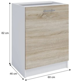 Alsó konyhaszekrény S60 Flor. 1014751