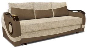 Rafi 3-as kanapé, barna - bézs