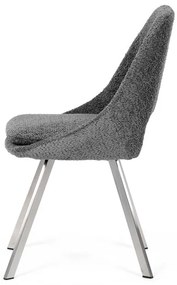 Szürke Bouclé Étkezőszék. DCL-W1174 GREY2