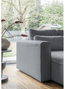 Szürke kinyitható sarokkanapé ("U" alakú) Homely Tommy – Miuform