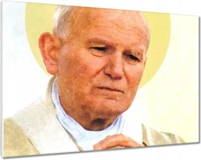 Festmények 100x70 Szent II. János Pál pápa
