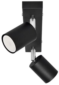 LED Spotlámpa TUNE 2xGU10/4,8W/230V fekete