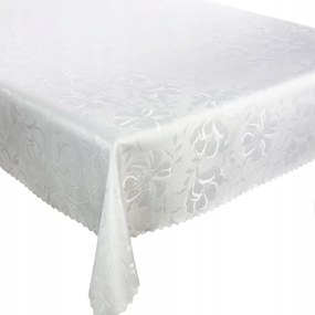 Abrosz Foltálló Fehér Virágok 110x180 cm