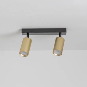 Brilagi - LED dimmelhető spotlámpa SELE GOLDEN 2xGU10/6,5W/230V fekete/arany