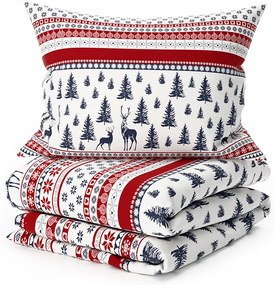 Mikroszálas ágyneműhuzat TWINKLE CHRISTMAS színes Ágyneműhuzat mérete: 70 x 90 cm | 140 x 200 cm