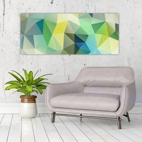 A geometriai absztrakció képe (120x50 cm)