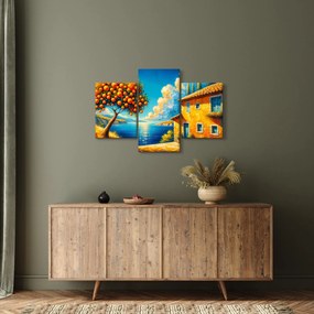Kép - Ház narancsokkal II. (90x60 cm)