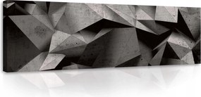 Vászonkép 145x45 Geometrikus Beton Loft Absztrakt Ipari Árnyékok