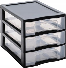 Sundis Ékszertartó doboz 3 fiókkal A6 17cm