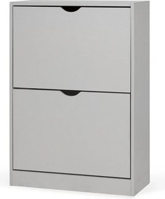 Szürke billenő ajtós cipőtartó 60x82x24 cm Stelo – Bonami Essentials