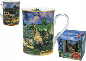 Porcelán Bögre Carmani Classic Van Gogh Cordeville Nádas Beltéri Kunyhók