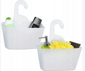 2x Kosár multifunkciós rendszerező fürdőszoba zuhany polc , garázs