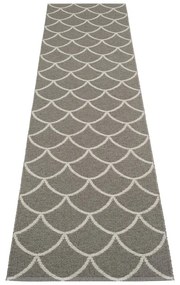 Szürke kültéri-beltéri futószőnyeg 70x300 cm Kotte Charcoal – Pappelina