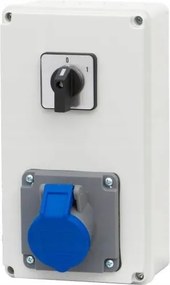 Bico kapcsolószekrény aljzatok 16A/3P, 0/1(16A) F3.0797